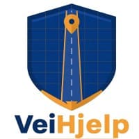 VeiHjelp logo lys